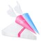 100 Pieces & 16 Inches Tipless Piping Bags, Extra Thick Pastry Bags Disposable, Non-Slip Icing Piping Bags Disposable Design, Cake Decorating Bags Easy to Squeeze the Icing Cream.
